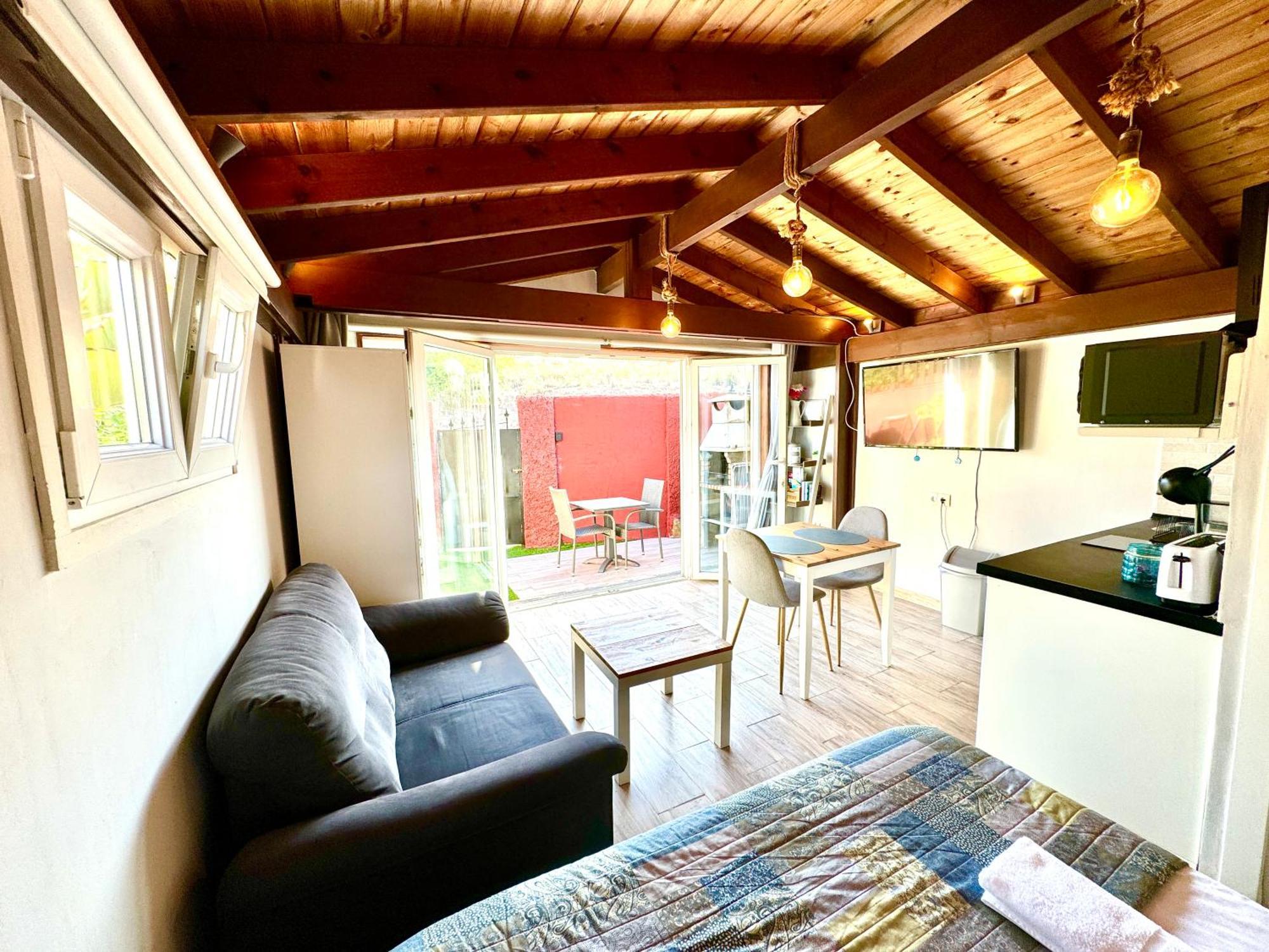 3 Casita-Estudio Con Jardin En La Playa Puerto Marino Esterno foto