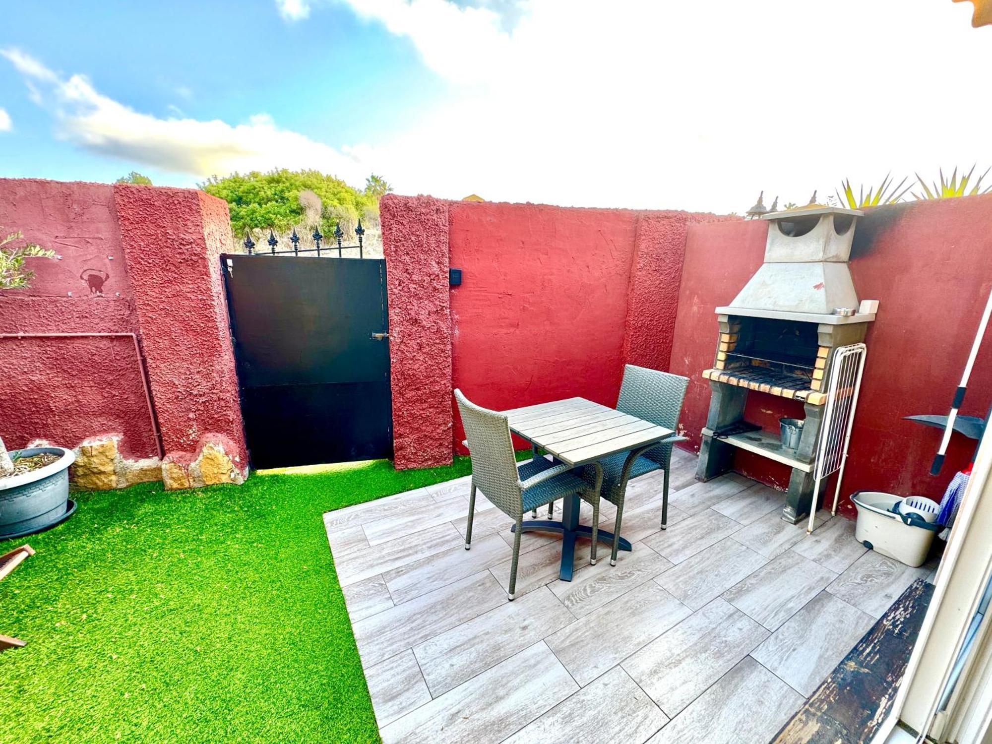 3 Casita-Estudio Con Jardin En La Playa Puerto Marino Esterno foto