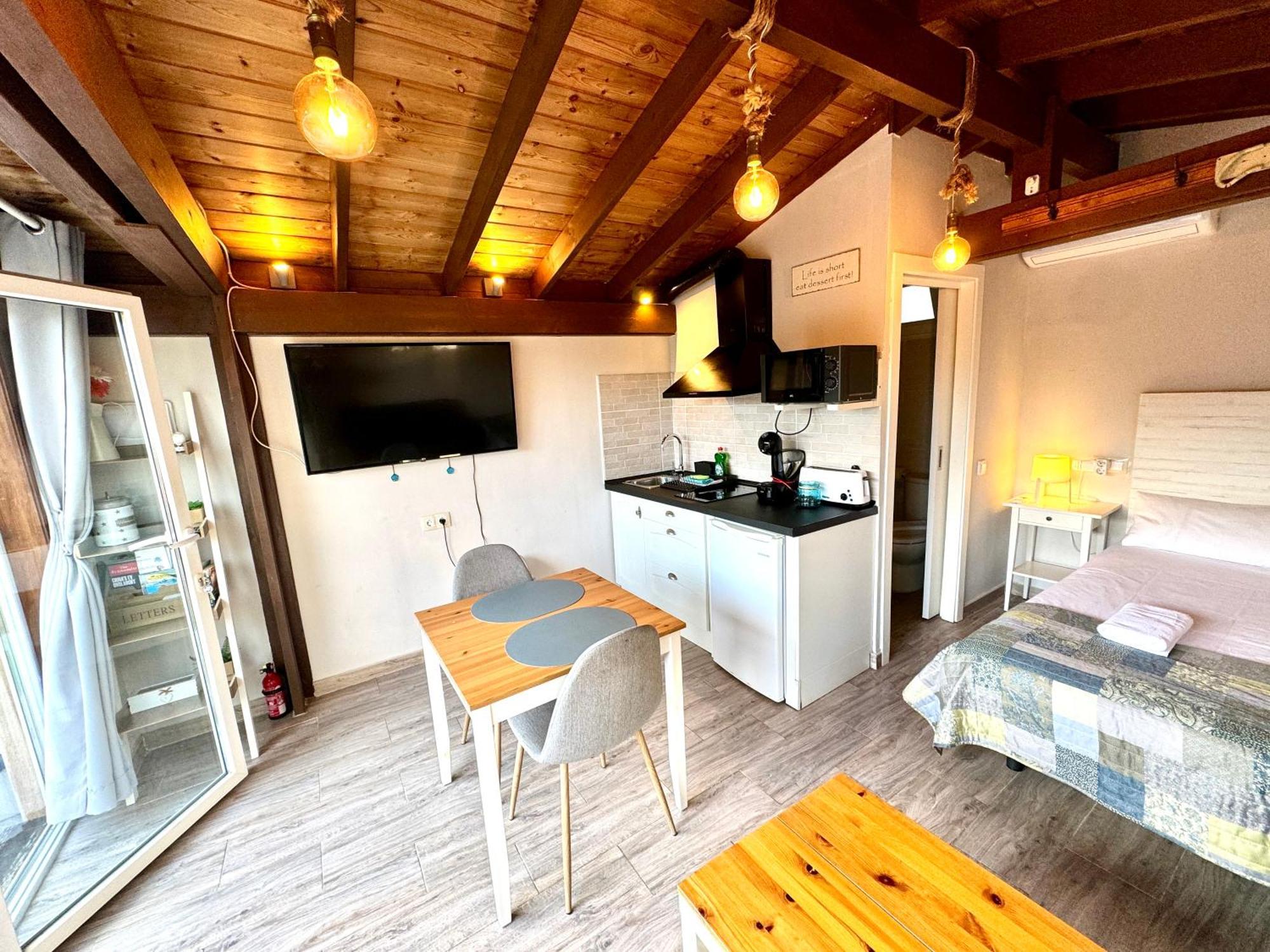 3 Casita-Estudio Con Jardin En La Playa Puerto Marino Esterno foto