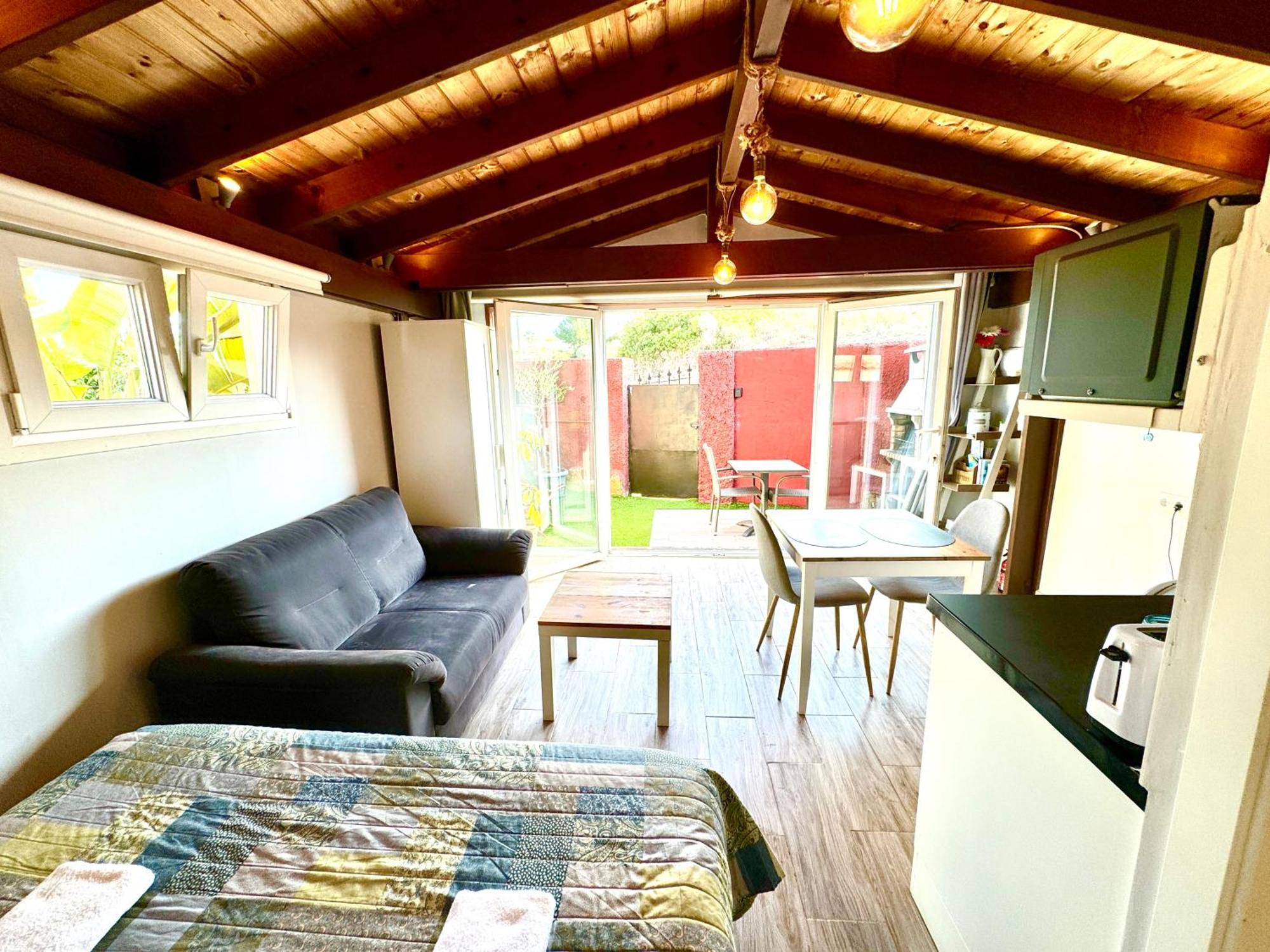 3 Casita-Estudio Con Jardin En La Playa Puerto Marino Esterno foto